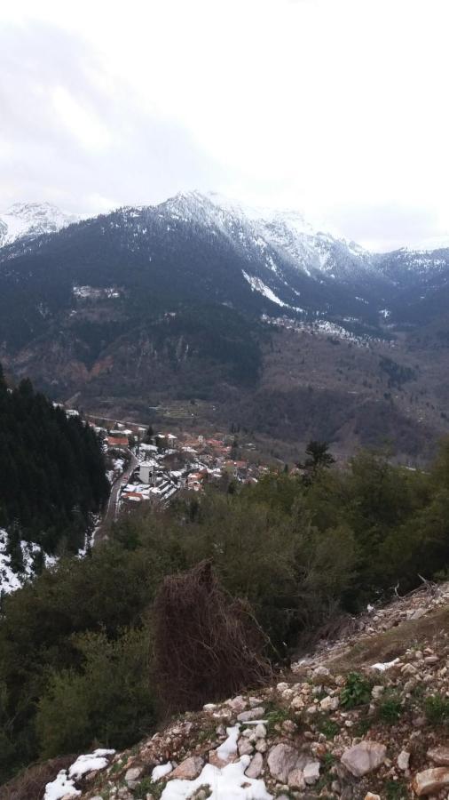 Δωμάτια Με Θέα Mega Chorio Eksteriør bilde